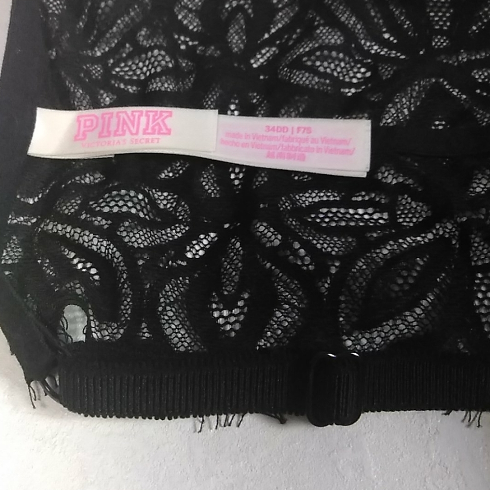Pink Victoria's Secret bra size 34DD - Picture 6 of 8